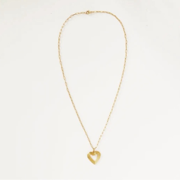 EACH Jewels ‘AMOUR’ Necklace - Brand New (Gold Heart) - Picture 7 of 9